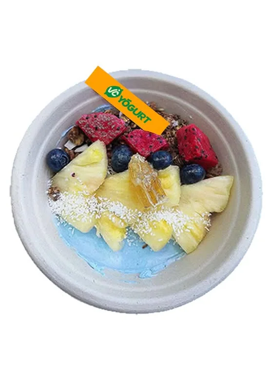 Coconut Cold-Brew Bowl as photographed in the VC Yogurt Uber Eats listing