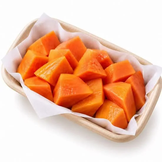 Fresh-Cut Papaya as shown in the VC Yogurt Uber Eats listing