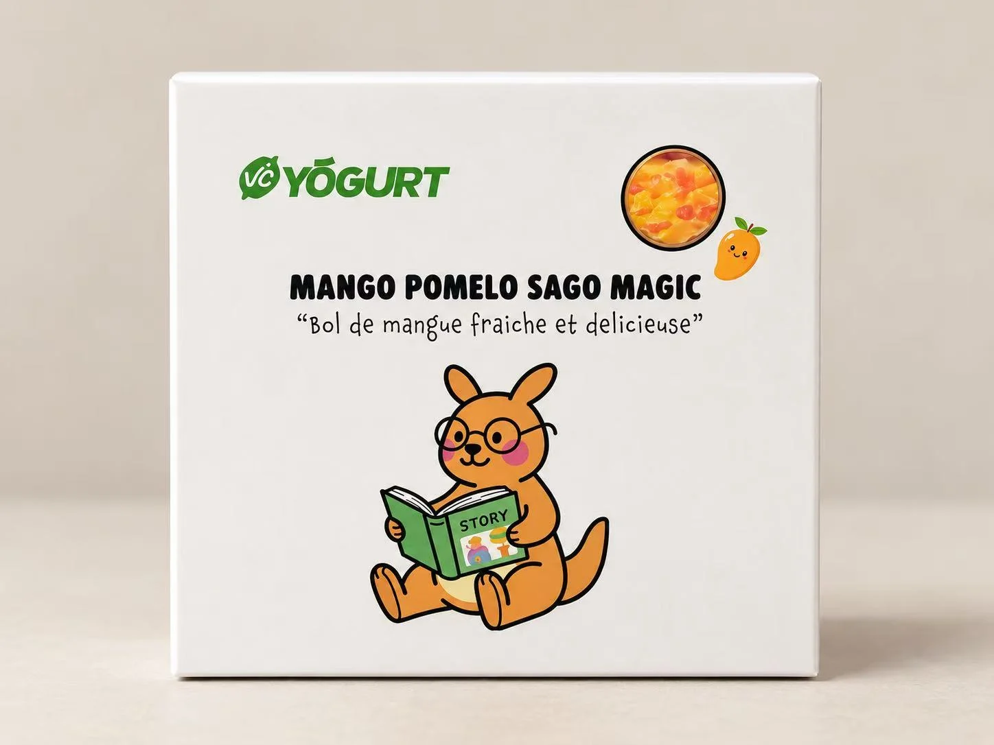 MANGO POMELO SAGO MAGIC packaging; not a serving photograph